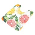 thumbnail image 7 of Yayeee Bath Rug for Bathroom Floor Non Slip Contour Fluffy Soft Absorbent Mat, 20"x24", Candy Grapefruit, 7 of 7
