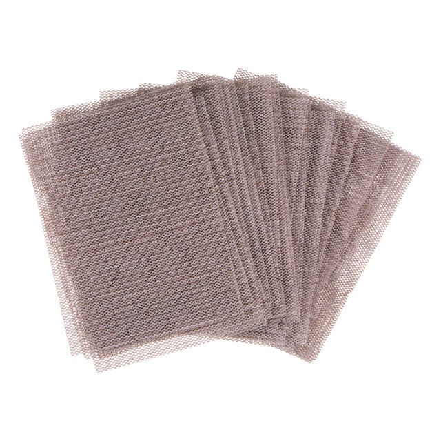 Unique Bargains 30pcs 600 Grits Mesh Sanding Screen Sheets 3' x 4' Wet or Dry Sandpaper Pads for Wood Metal Automotive