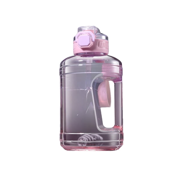 Kyusrd 1600ml Ton Cup Large Capacity Water Cup With Straw Summer Sports Kettle Student Portable Heat Resistive Space Cup Ton Bucket