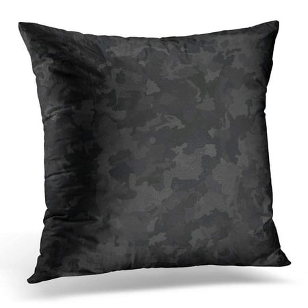 ARHOME Black Camo Camouflage Military Abstract Pattern Gray Pillows case 20x20 Inches Home Decor Sofa Cushion