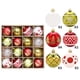 thumbnail image 2 of Conjunto Navideño Pintado En Rojo, Verde Y Blanco Adornos Para El Árbol De Navidad Adornos Para Fiestas En Casa, 2 of 8