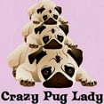 thumbnail image 3 of CafePress - Crazy Pug Lady - Women's Nightshirt, 3 of 4