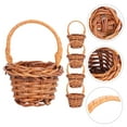 thumbnail image 5 of BESTOYARD ABS Rattan Tiny Baskets Coffee for Home Storage Multipurpose Decor, 5 of 8