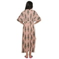 thumbnail image 3 of Moomaya Women Cotton Maternity Kimono Kaftan Long Maxi Dress Clothing, 3 of 5