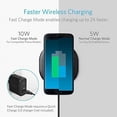 thumbnail image 4 of 10W Fast Charging Ultra Slim Wireless Charger Pad Compact Adapter Compatible With iPhone XR XS Max, 4 of 6