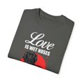 thumbnail image 3 of Hilarious Wet Noses Slobbery Kisses Wagging Tails Enthusiast Humorous Fur Parent Canine Hounds Fan Pets Lover Unisex Garment-Dyed T-shirt, 3 of 4
