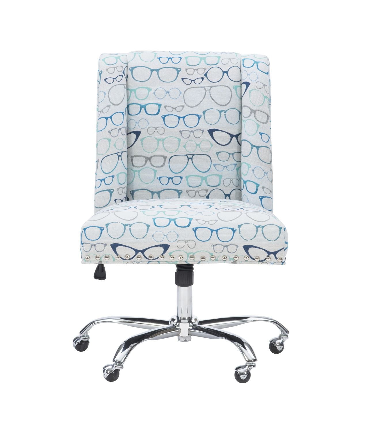 Chaise de bureau Monroe imprimée lunettes