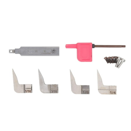 

4 Pcs Router Plane Blade 1/16 1/8 3/16 1/4 Inch Wide Woodworking Hand Planer Replacement Blade