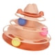 thumbnail image 1 of Cat Tracks Toy, Cat Turntable Desmontable 4 Niveles Interactivo Portátil Para Gatos ANGGREK NO, 1 of 8