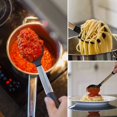 thumbnail image 4 of STARLIGHT- Bizanzzio Stainless Steel & Silicone Kitchen Utensil Set In Black Cooking Tools, 4 of 5