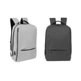 thumbnail image 1 of Paquete 15 piezas Mochila con salida USB y porta laptop gris 29 x 42 x 11.5, 1 of 6
