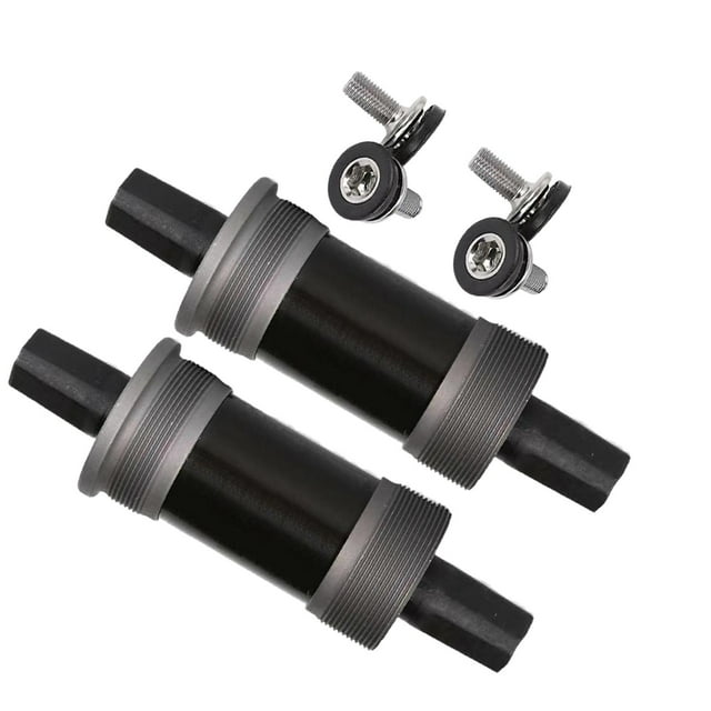 koolsoo Square Taper Cycling Enthusiast Repair Bike Bottom Bracket Cartridge 12.2cm Long