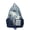 Blue, variant on NCY Denim Backpack Y2K Travel Cute Kawaii Jean Backpack Goth Aesthetic Vintage Retro Denim Grunge Daypack for Travel Work(Black,Medium)