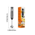 thumbnail image 2 of Lunxisen 2 Pcs Handheld Meat Grinder Electric Food Processor for Home Cooking Portable Blender Mixer Kitchen Gadget Puree Maker, 2 of 6