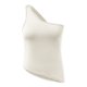 thumbnail image 2 of Gibobby Mujeres un hombro Top sin mangas Slim Fit Tank Top Sexy Streetwear blusa Tops(Blanco,G), 2 of 5