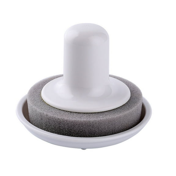 3 Dollar Nano Carborundum Sponge,1Pc Emery Sponge Kitchen Pot Brush with Handle,Magic Eraser Scrub Kitchen Removal Sponge for Quickly Clean,Wet Dry Sanding Sponges