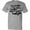AC-Heather Grey, variant on Inktastic Types of Sharks T-Shirt