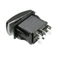 thumbnail image 5 of 12V 20A 5 Pin Rocker Switch Control Red Led Fan Override for Atv Utv Car Auto, 5 of 9