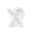 thumbnail image 2 of Easter Bunny Chocolate Mold - Reusable Silicone Baking Pan for Cakes, Fudge & Ice Cubes, 2 of 3