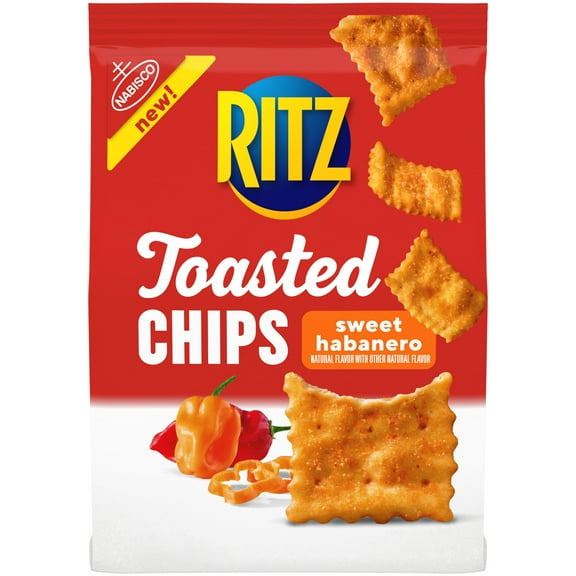 2X - Ritz Toasted Chips Sweet Habanero Crackers