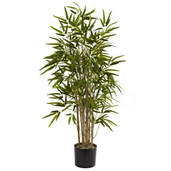 Nearly Natural 3.5' Twiggy Bamboo Artificial Tree, Green
