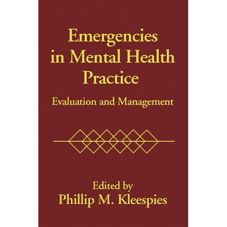 UPC: 9781572305519 | Emergencies in Mental Health Practice : Evaluation and Management (Paperback)