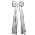 thumbnail image 3 of Ayprnig White Bows Decor, Extra Large Satin Bows, Giant Tree Toppers Bows for Home, Wreath, Wall, Backdrop, Birthday, Wedding, Engagement, Party, Valentines Day Decorations 3.9 Ft x 19.7 Inch, 3 of 4