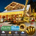 thumbnail image 3 of Cadena de luces Heceltt, 115 pies, 350 LED, 8 modos, temporizador IP44, 3 of 8