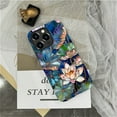 thumbnail image 7 of FKBRCL4U Compatible with iPhone 13 Pro Glossy Case, Stained Glass Lotus Flowers Leaves Pattern for Girl Full Body Design Soft Silicone Drop Shock Scratch Protection for iPhone 13 Pro, 7 of 7