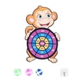 thumbnail image 1 of Toy Target Sticky Ball Throw Family Sports Juego para niños niñas Mono Sunnimix bola de destino pegajosa, 1 of 8