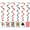 Beistle BB13275 Casino Party Cards Dangling Cutouts 3034; -Each