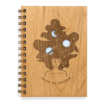 Hereafter Inside My Universe Journal en Bois