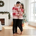thumbnail image 5 of Family Matching Christmas Sweater Crewneck Long Sleeve Knitted Pullover Tops for Couples, 5 of 7
