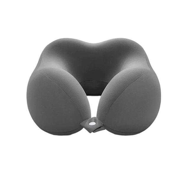 Memory Foam Neck Pillow For Travel Home Ergonomic Support Comfortable Polyester Cushion Airplane Train Car Relaxation