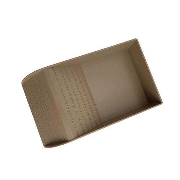 Methold Lavabo de baño de animales para reptiles pequeños, tazón de bañera lavable portátil, rampa de escalada, de agua, bandeja para Alimentadores automáticos de peces Color de madera al azar