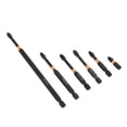 thumbnail image 1 of Bit 6PCS Set   Bit Impact  S2 Phosphated Alloy Steel  Screwdriver Bit Set With 1/4 Hex Shank, 1 of 8