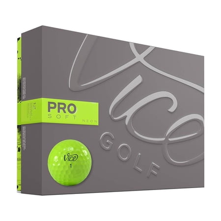 Pro Soft Golf Balls - Neon Yellow