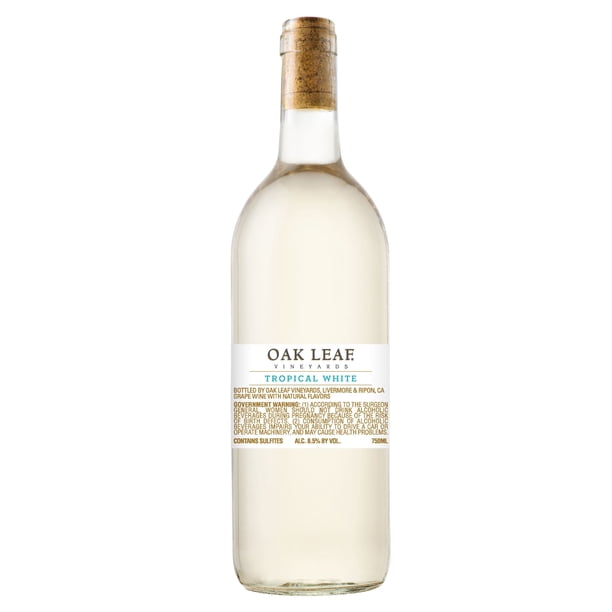 Oak Leaf Vineyards Tropical White, White wine, 750ml - Walmart