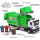 thumbnail image 2 of Garbage Truck Toys for Kids,Garbage Truck Metal Diecast Cab,Pull Back Garbage Truck Toy with Lights and Sounds,Recycling Truck Toy with Trash Cans and, 2 of 4