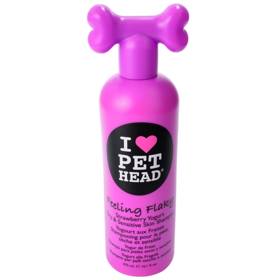 Pet Head Feeling Flaky Dry & Sensitive Skin Shampoo Strawberry Yogurt