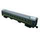 thumbnail image 2 of 1/87 Modelo de Juguetes Ferroviarios YZ25G Coche de Pasajeros Juguetes Diésel Regalos para Niños Verde CUTICAT Tren Retro Escala HO, 2 of 8
