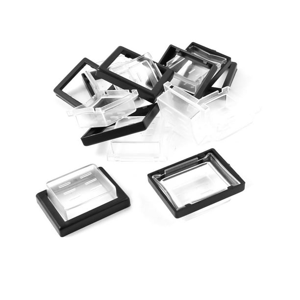 10 Pcs Protective 26mmx20mm Plastic Waterproof Rocker Switch Cover