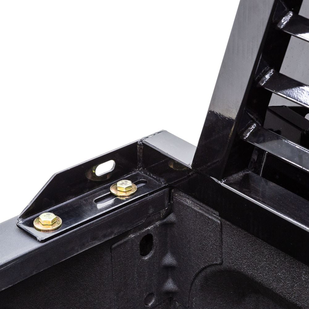 Elevate Outdoor Adjustable Louvered Steel Headache Rack