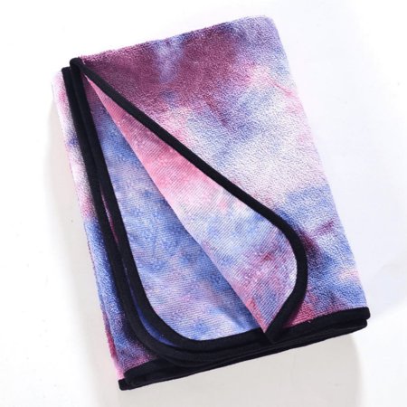 UPC: 0702038294559 | Tie Dye Yoga Mat Towel with Slip-Resistant Grip Dots