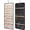 Black, variant on Hanging Jewelry Organizer Storage Roll with Hanger Metal Hooks Double-Sided Jewelry Holder for Earrings, Necklaces, Rings on Closet, Wall, Door, 1 piece, Large, Black