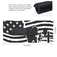 thumbnail image 2 of Hirioo Memorial Day1 for Mouse Pad ,Anti-Slip Base, Durable Stitched Edges, Perfect for Gaming, Office, and Home Use,16x35.5in, 2 of 9