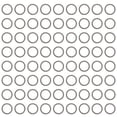 thumbnail image 1 of 100pcs Stainless Steel Jewelry Connecting Ring Stainless Steel Twisted Jump Rings, 1 of 8