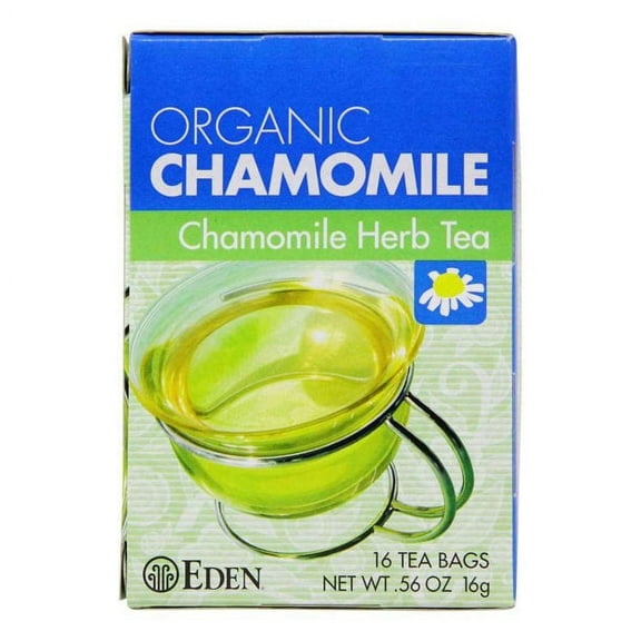 Eden Foods Organic Chamomile Herb Tea -- 16 Tea Bags