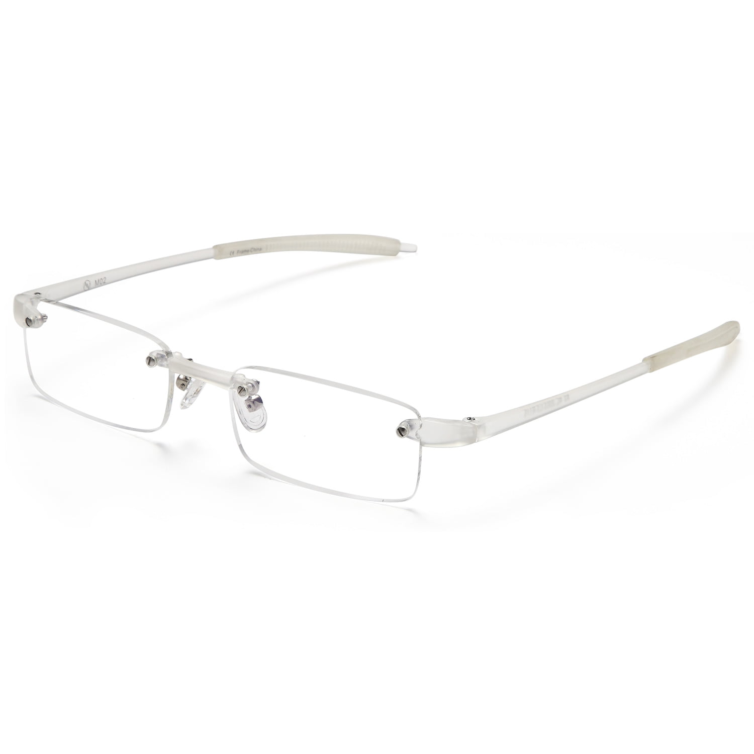 Altec Vision Best Rimless Readers Super Lightweight Reading Glasses For Men And Women 150x