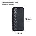 thumbnail image 2 of Étui Portefeuille en Cuir Protection Anti-Chute Anti-Rayures Magnétique pour iPhone 14, 2 of 5